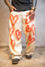 Pantalon custom corazones (crudo) - comprar online