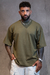 Remera basica oversize (verde) - comprar online