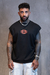 Sudadera flor (negra) - comprar online