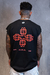 Sudadera flor (negra) - tienda online