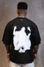 Remera oversize ghost (negra) en internet