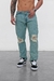 Pantalon recto (roturas) - tienda online