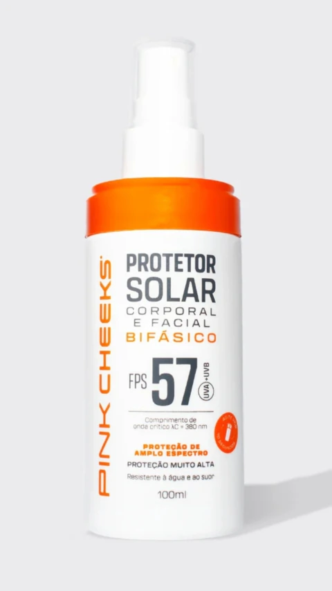 Protetor Solar Corporal Facial Bifasico Fps 57 Fpu