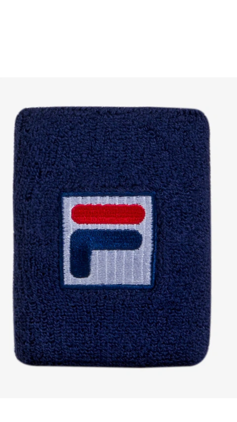 Munhequeira Unisex Fila Player G Par 4x4 Marinho