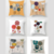 Capas De Almofadas Decorativa Moderna 45x45 100% viscose flores - comprar online