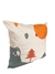 Capas De Almofadas Decorativa Moderna 45x45 100% viscose laranja