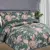 Jogo Colcha Casal Habitat Violeta 3 Peças Verde Musgo Floral