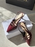 Scarpin Verniz Vermelho Slingback Kim - MIRVIE Calçados