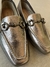 Mocassim Couro Onix Detalhe Bridão - comprar online
