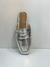 Mule metalizada prata - comprar online