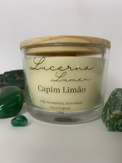 Vela Aromática Capim Limão 110g