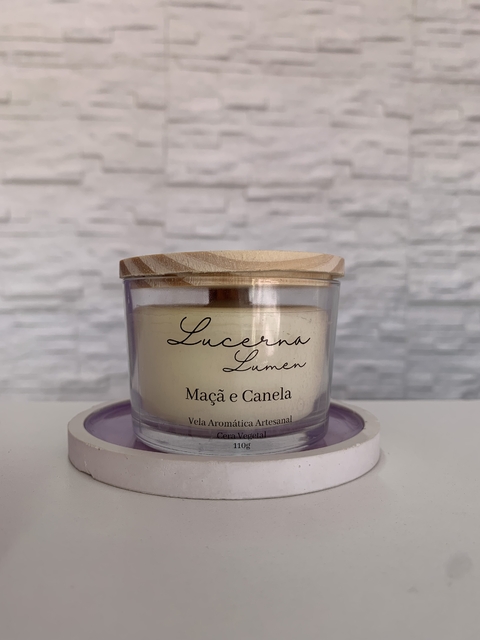 Vela Aromática Maçã e Canela