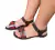 Sandália em Couro Laço Pinhão - comprar online