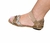 Sandália em Couro Rose - comprar online