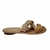 Chinelo em Couro IZA Caramelo