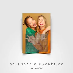 Calendário com imã na internet
