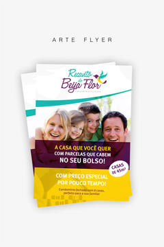 Arte para panfleto ou flyer na internet