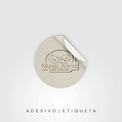 Etiqueta papel adesivo - comprar online