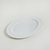 Plato oval porcelana blanca diseño encadenado 30.5x22.5 cm - comprar online