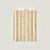 Tabla de bamboo rectangular rayada