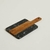 Tabla mango marmol negro y madera 30x14cm