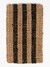 Alfombra yute 45x75 agra stripes negro en internet