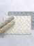 Alfombra de baño brick