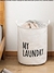 Cesto de ropa my laundry - blanco