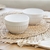 Bowl cane blanco
