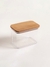 Frasco acrilico con tapa madera 1000ml