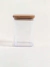 Frasco acrilico con tapa madera 2000ml en internet