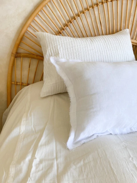 Funda de almohadon gasa 50x50- off white - comprar online