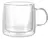 Taza flat white doble vidrio pack x2 en internet