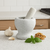 Mortero de marmol blanco - comprar online