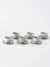 Set x6 taza de cafe con plato pedra grey 90 ml - comprar online
