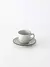 Set x6 taza de cafe con plato pedra grey 90 ml en internet