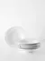 Plato hondo stoneware monaco blanco x6 piezas - comprar online