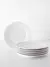 Set x6 Plato Playo Stoneware Atenas Blanco 26 cm - comprar online