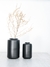 florero cilindro negro - comprar online