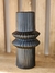 Jarrones Triple T - Negro