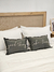 Duo de almohadones good thing - take time gris elefante 35x50 en internet