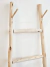 Escalera rustica con perchero