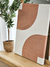 Cuadro chandra ii color ladrillo 50X70