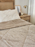 Edredon flannel con corderito king - comprar online