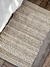 Alfombra algodon natural con guarda 50x75cm