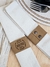 Pack x4 servilletas tussor bistro