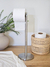 Portarollo de papel plegable acero 54x15x15cm - comprar online