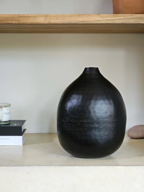 Vasija bhima negro - comprar online