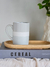 Mug de porcelana harare gris 350 ml - comprar online