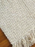 Alfombra lisa pelo corto blanco 55x140 cm en internet
